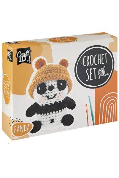 CraftID Κιτ πλεξίματος με μοτίβο Panda