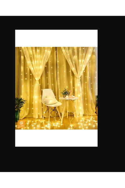 ledison 3X3 PERİ PERDE LED USB Lİ KUMANDALI LED