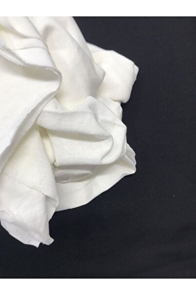 Yiğit Kumaş Single Jersey Fabric, Piece 100X185 cm Ecru Medium Quality