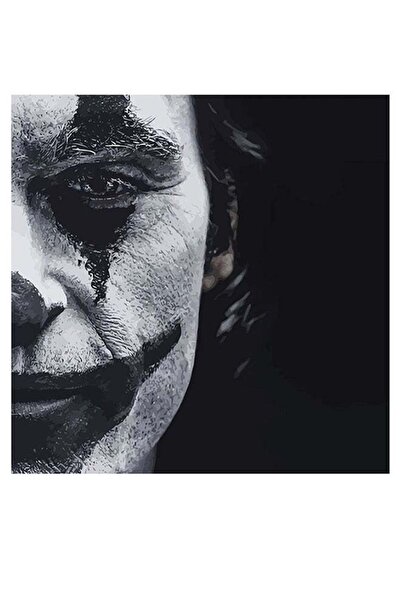 ATIK Joker Wall Art Panel Black/White 30x30 cm