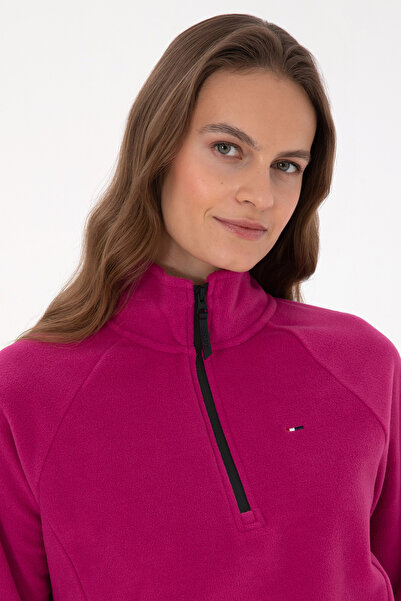 U.S. Polo Assn. Women's Fuchsia Sweatshirt 50316714-Vr023