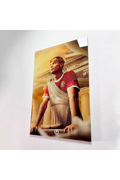 FLASHCARD Acrylic Glass Painting Emperor Cristiano Ronaldo