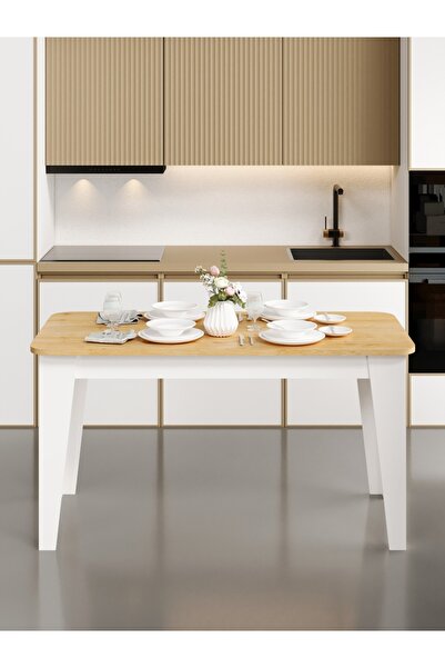 KuzeyLife Venezia Yemek Masası Safir Meşe