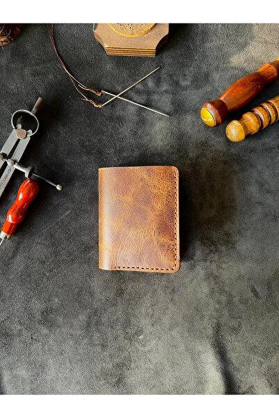 Koof Craft Genuine Leather Wallet, Brown Leather Wallet, Gift Product, Handmade, Stylish and Durable