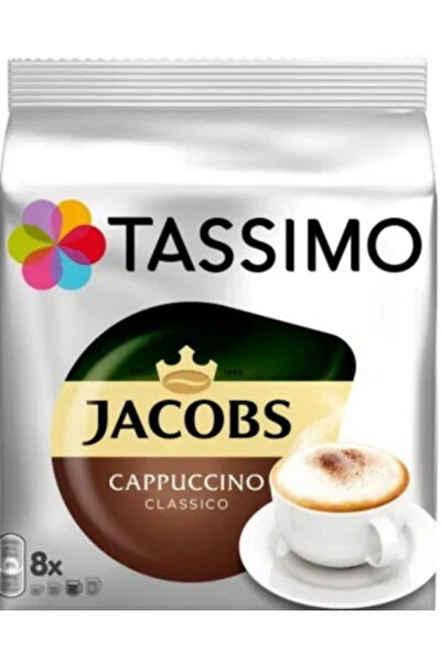 tassimo Capsule cafea Jacobs, Cappuccino Classico 16 bucăți