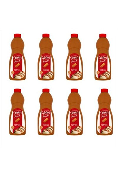 LOTUSS Biscoff Topping Sauce süsleme sos 1 kg x 8 adet X 12 Paket
