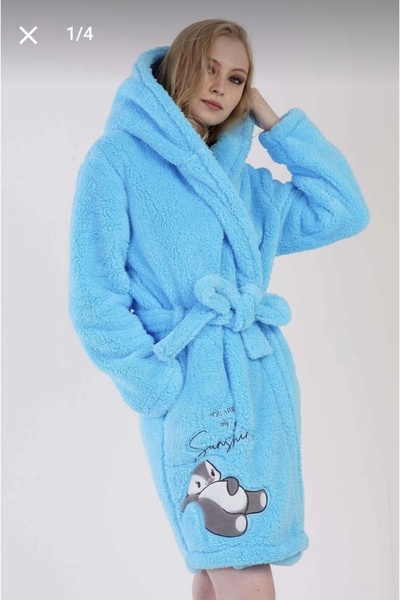 vienatta ПЛЮШЕН МЕКА ТЕКСТУРА РОБА