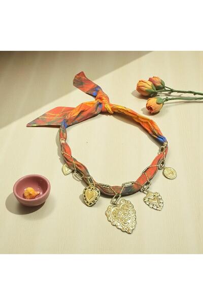 Ajoy Deco Store Colier Echarpe d’Or