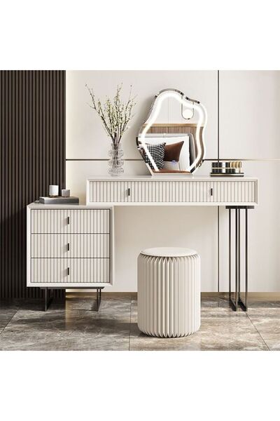 Muummirror 80 cm Ledli Banyo Aynası-Konsol Makyaj Aynası