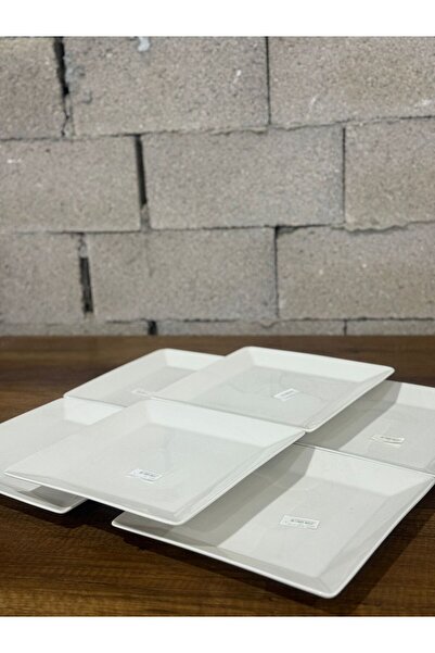 Güral Merid 27 cm Porcelain Serving Plate Square