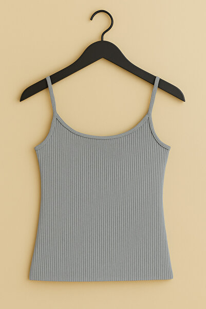 belpa Women's Basic Regular String Strap F Corded Fabric 6-Piece Undershirt