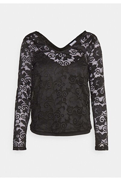 VILA Petite Top Black - Women