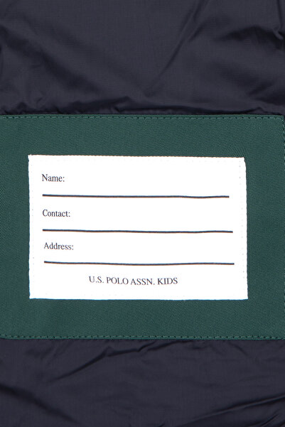 U.S. Polo Assn. Boy's Dark Green Coat 50311144-Vr079