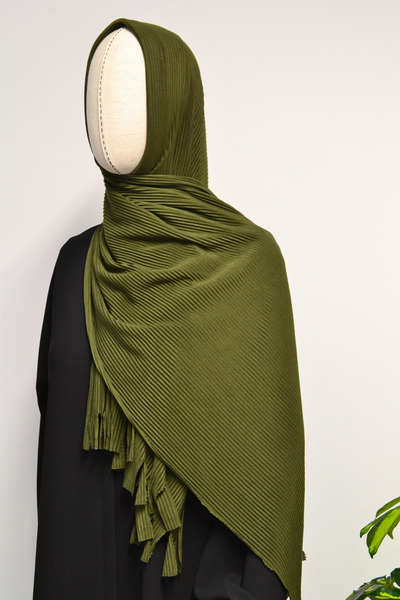 Bilenler Pleated Practical Shawl – Soft Texture, Easy to Shape