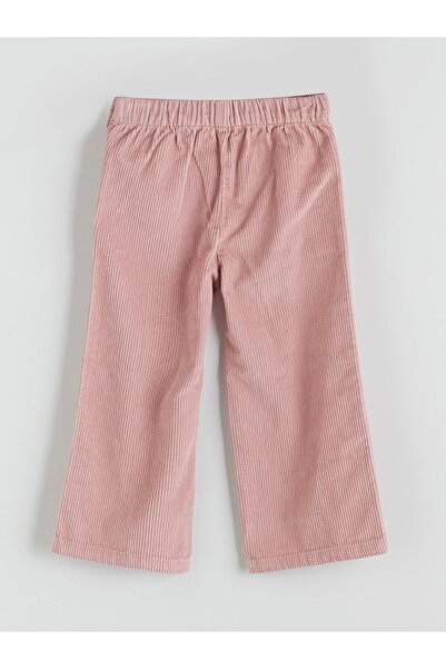 LC Waikiki Lcw Kids Wide Leg Girls' Velvet Trousers