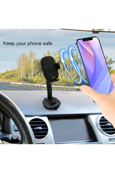 Go-Des GD-HD787 360 Degree Rotating Car Phone Holder Mount with Suction Cup