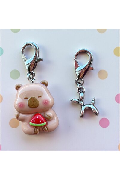 KITT stores Capybara ve Dostu Ayakkabı Süsü ve Charmı