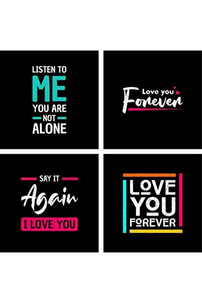 Sasb 4-piece Multicolor Wall Panel 40 x 40 cm