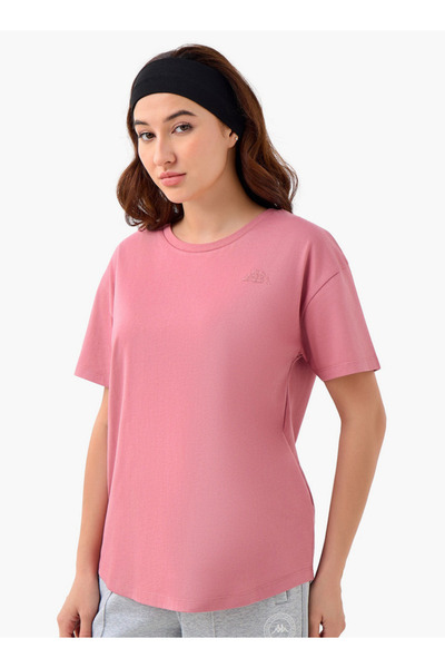 Kappa Women Logo Embroidered Stretchable T-shirt