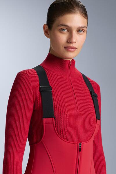 Oysho Water-resistant flare SKI dungarees