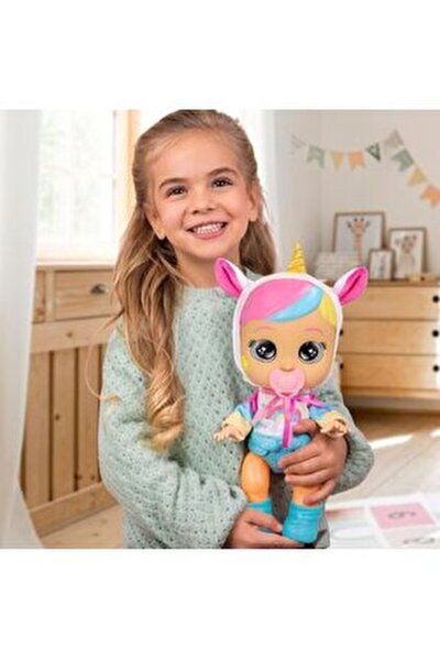PeriYedi Baby Cry Babies Day Care Dreamy Sesli Ağlayan Bebek Aksesuarlı Kız Ç...