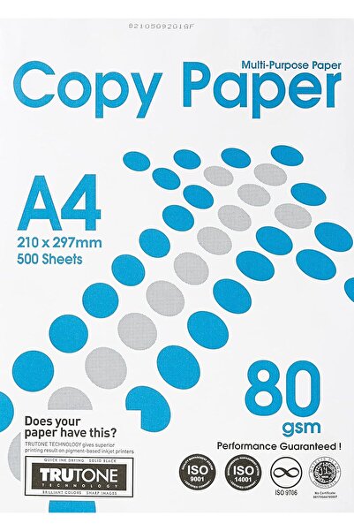 Copy Paper ورق طابعة، مقاس A4، 80 جرام/م2، 500 ورقة
