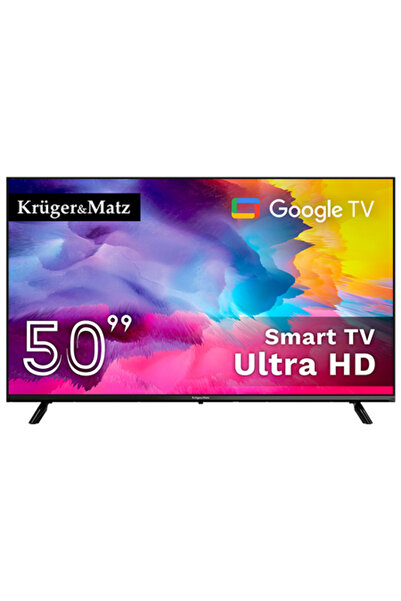 Kruger&Matz Google Smart TV 50 Inch 126cm Ultrahd 4k