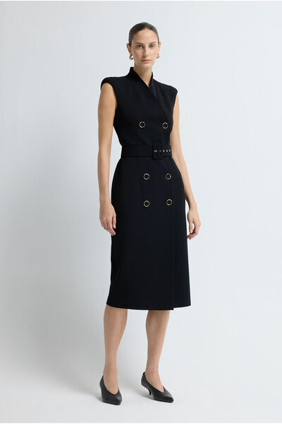 adL Midi Boy Blazer Elbise