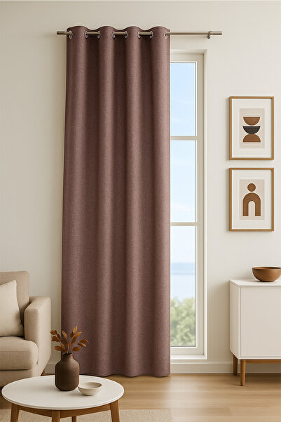 Premier Home Prato Ringed Background Curtain Tile 140X260