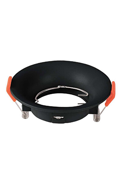 KlaussTech CORP SPOT GU10 ROTUND 88X40MM - NEGRU