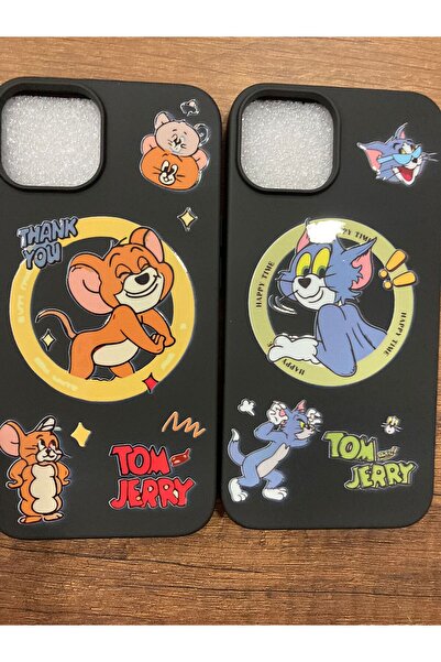 Newon iPhone 13/14 Tom and Jerry Printed Couple Case (2 Cases)