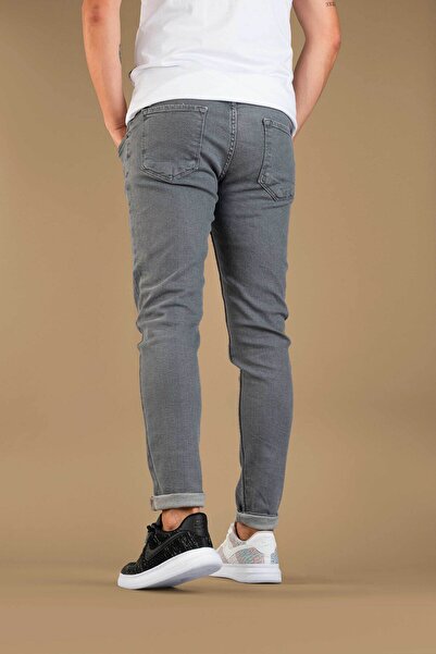 bombe Men's Slim Fit Lycra Treaded Jeans