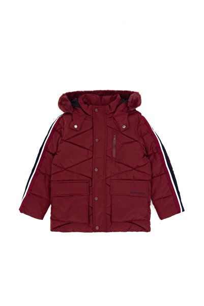 U.S. Polo Assn. Boy's Burgundy Coat 50310499-Vr014