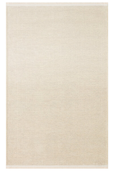 Eko Halı Liza Kilim Liz 01 Beige Yumuşak Tuşeli Çamaşır Makinesinde Yıkanabil...