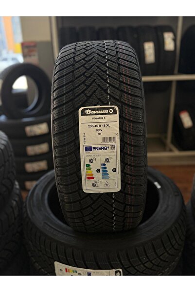 Barum 235/45R18 XL 98V FR POLARIS6 KIŞ LASTİĞİ- EKSTRA GÜÇLENDİRİLMİŞ VE JANT KORUMALI- 2025 TARİHLİ
