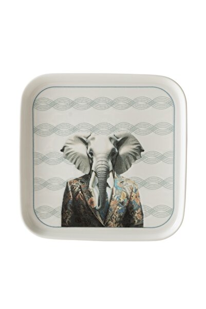 Mudo Concept ICONIC KARE TABAK 22CM-ELEPHANT