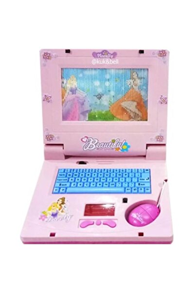 xpress sales Musical laptop toy for children, interactive, light pink