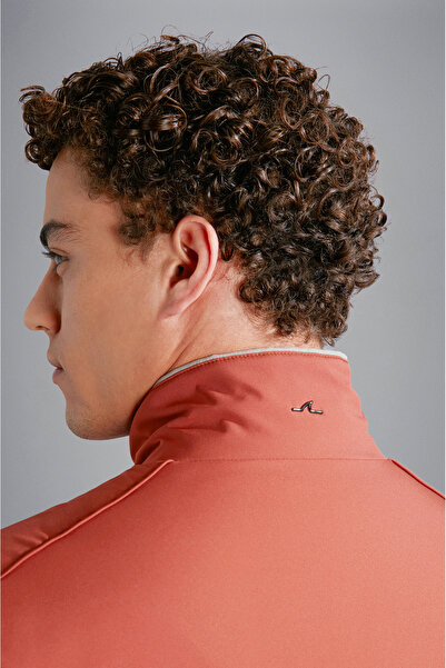 PAUL&SHARK MEN'S ZIPPED PULLOVER C.WWOOL