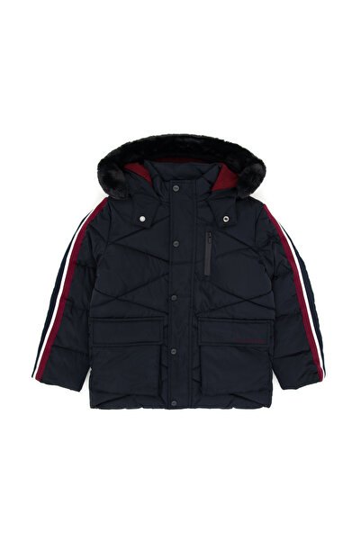 U.S. Polo Assn. Palton bleumarin pentru băiat 50310499-VR033