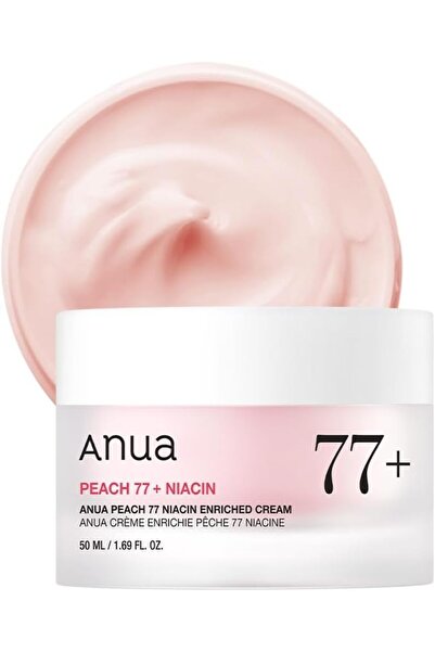 ANUA Niacinamide Peach Niacinamide Cream, Face Moisturizer for Dry Skin with Vitamin B12, Collagen, Ceramide, Pa