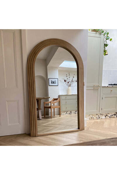 Muummirror 180x100 cm İskandinav Dekoratif Katmanlı Boy Aynası - 1