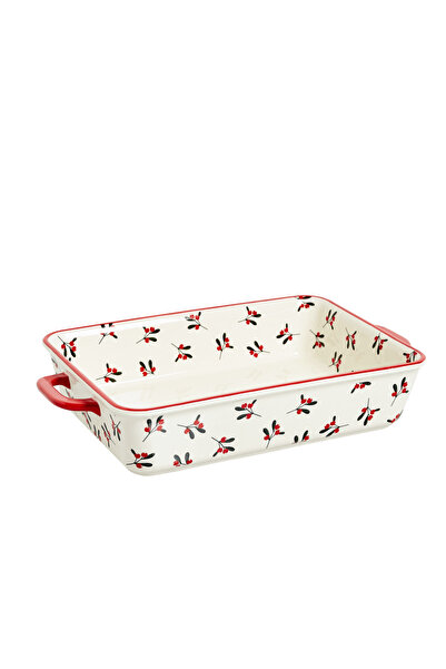Carrefour Home Carrefour Home oven tray, ceramic, 37x23x8 cm, Multicolor