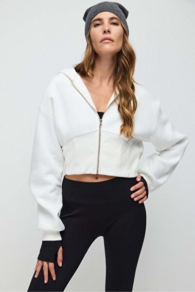 No Matter What Kapuzenpulli mit Reißverschluss