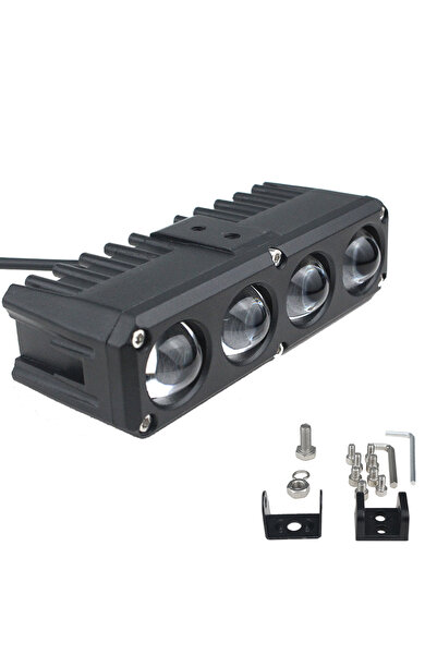 MR.SMART F.T.C 4 Lens Fog Light With 100W Spot Laser Beam High Low Beam For Bike/Car/Thar/Original New Model