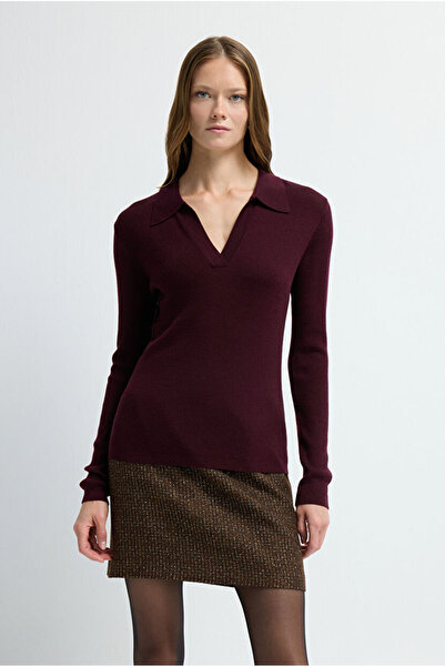 adL V Yaka Yün Triko Kazak