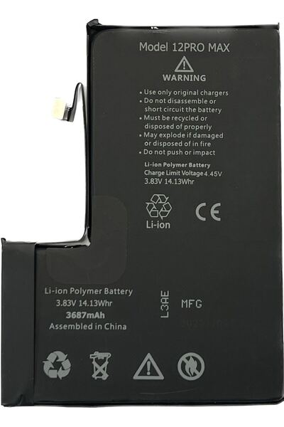 Other Baterie Acumulator REPART pentru Apple iPhone 12 Pro Max A2412 - 3687 mAh 3,83V