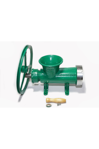 micul fermier Masina de Tocat Carne Manuala, Nr.32, din Fonta cu Rulment si Fulie,