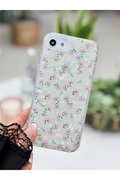 Go Aksesuar iPhone 7 - 8 - Se 2020 -Se 2022 Compatible 2in1 Color Changing Flexible Silicone Case