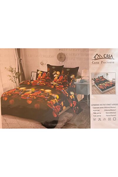 Casa Pucioasa Finet Bed Linen, 6 pieces, Christmas