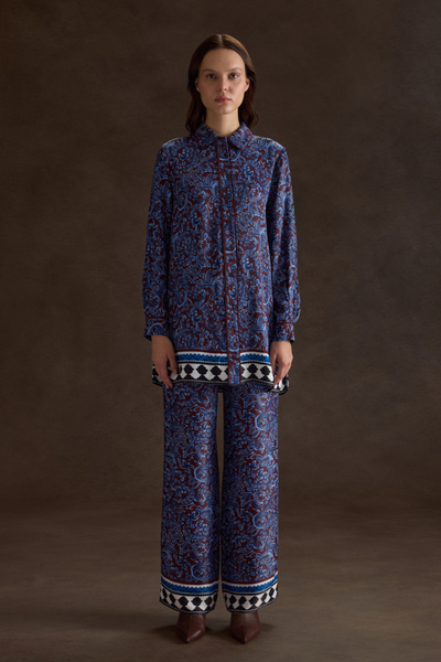 Aker Desenli Viscon Tunik